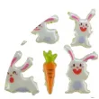 naklejki wypukle kroliki i marchewki aprex
