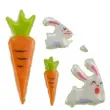 naklejki wypukle kroliki i marchewki aprex