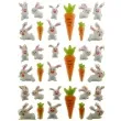 naklejki wypukle kroliki i marchewki aprex