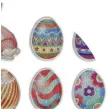naklejki wypukle wielkanocne pisanki i zajace titanum