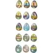 naklejki wypukle wielkanocne pisanki titanum 15 szt