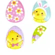 naklejki wypukle wielkanocne pisklaki na jajkach arpex