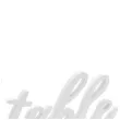 napis wish table bialy partydeco