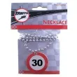 naszyjnik 30 traffic birthday funnyfashion 80 cm