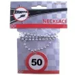 naszyjnik 50 traffic birthday funnyfashion 80 cm