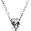 naszyjnik czaszka na lancuszku srebrny widmann