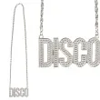 naszyjnik disco srebrny boland