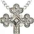 naszyjnik gotycki krzyz widmann