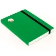 notes z olowkiem w kratke zielony kemis a6