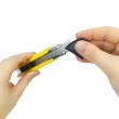 noz do tapet plastikowy zolty d rect 18 mm