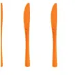 noze plastikowe classic pomaranczowe partypal 10 szt