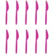 noze plastikowe soczyste kolory rozowy arpex 10 szt