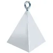 obciaznik do balonow piramida qualatex srebrny