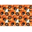 obrus dynie i czarownica halloween pomaranczowy guirca 137 x 274 cm