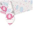 obrus foliowy baby shower slonik rozowy unique 137 x 213 cm