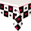 obrus foliowy casino party karty amscan 259 x 137 cm