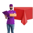 obrus foliowy classic czerwony partypal 274x137 cm
