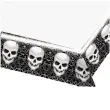 obrus foliowy czaszka fright night amscan 260 x 137 cm