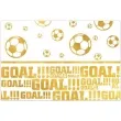 obrus foliowy football gold procos 180 x 120 cm