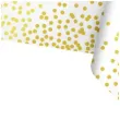 obrus foliowy konfetti bialy partypal 137 x 274 cm