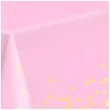 obrus foliowy konfetti rozowy partypal 137 x 274 cm