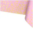 obrus foliowy konfetti rozowy partypal 137 x 274 cm