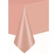obrus foliowy metaliczny rozowe zloto partypal 137 x 274 cm