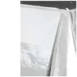 obrus foliowy metaliczny srebrny dekoracjepolska 137 x 274 cm