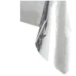 obrus foliowy metaliczny srebrny dekoracjepolska 137 x 274 cm