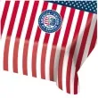 obrus foliowy usa party folat 180 x 130