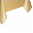 obrus foliowy zloty jednorazowy na imprezy urodziny dekoracja stolu 274 cm