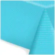 obrus papierowy biale kropki blekitny maki 180x120 cm