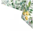 obrus papierowy floral akwarelowe galazki maki 180 x 120 cm