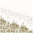 obrus papierowy gold ornament bialy zloty maki 180 x 120 cm