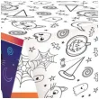 obrus papierowy halloween friends amscan 137 x 260 cm