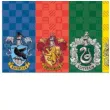 obrus papierowy harry potter domy hogwartu procos 180x120 cm