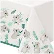 obrus papierowy koala amscan bialy 274 x 137 cm
