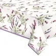 obrus papierowy kwiat lawendy mix maki 180 x 120 cm
