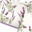 obrus papierowy kwiat lawendy mix maki 180 x 120 cm