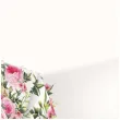 obrus papierowy kwiat rozy rozowy jasny maki 180 x 120 cm