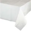 obrus papierowy premium bialy amscan 274 x 137 cm