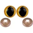 oczka bezpieczne kocie oczy brazowe stoklasa 14 mm 2 szt
