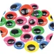 oczka samoprzylepne ruchome ze zrenicami mix brewis 12 16 mm 44 szt