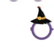 okulary halloweenowe kapelusze wiedzmy fioletowe 3 szt
