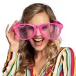 okulary imprezowe jumbo rozowe boland