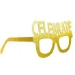 okulary party celebrate brokatowe zloty arpex 4 szt