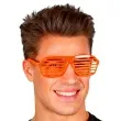 okulary party disco pomaranczowe widmann