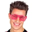 okulary party disco rozowe widmann