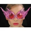 okulary party glamour rozowe