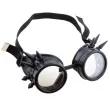okulary party gogle steampunk czarne funnyfashion